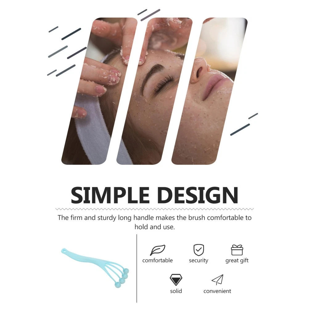 Exfoliating Bath Brush Back Scrubber Shower Long Handle for Tool