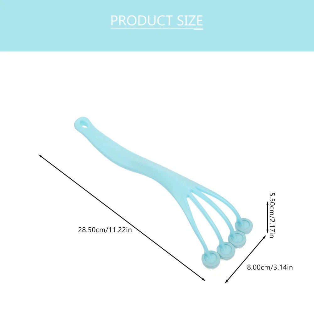 Exfoliating Bath Brush Back Scrubber Shower Long Handle for Tool