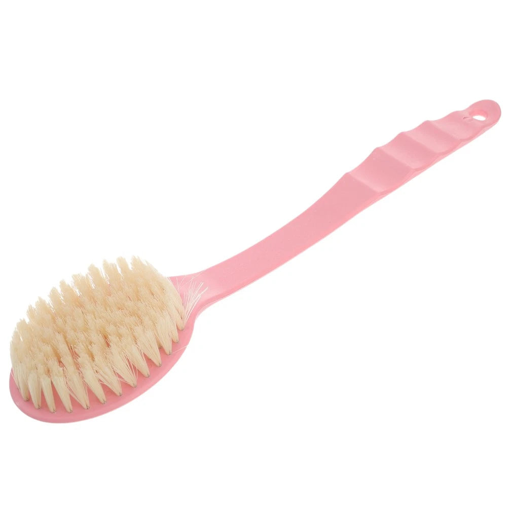 Long Handle Bath Brush Back Scrubber Soft Bristle for Shower Bath