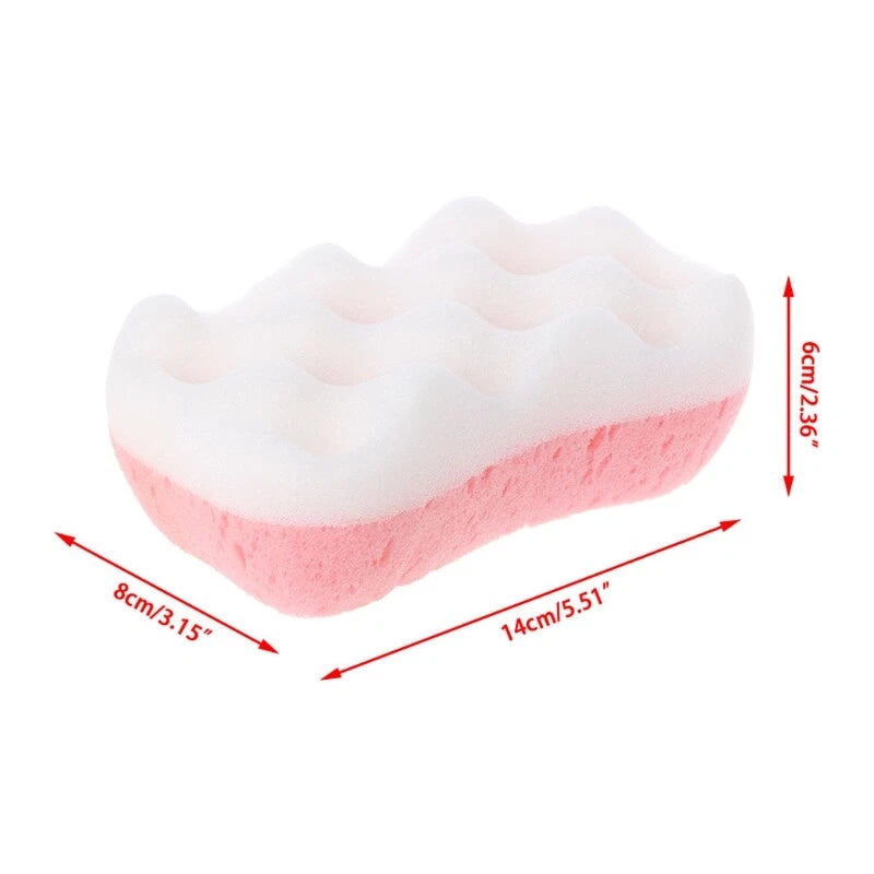 Skin Care Bath Sponge Comfortale Body Scrubber Shower Massage Bathing Brush