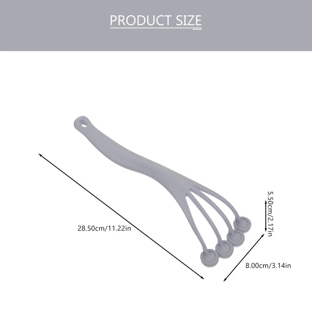 2 Pieces Exfoliating Bath Brush Cleaning Massage Back for Shower