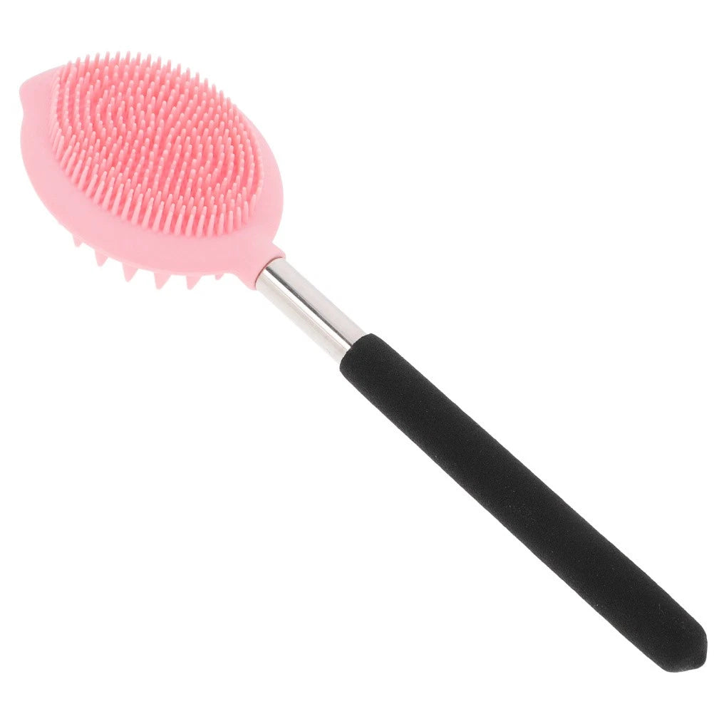Silicone Bath Brush Man Body Scrubbers Back Exfoliating Tool for
