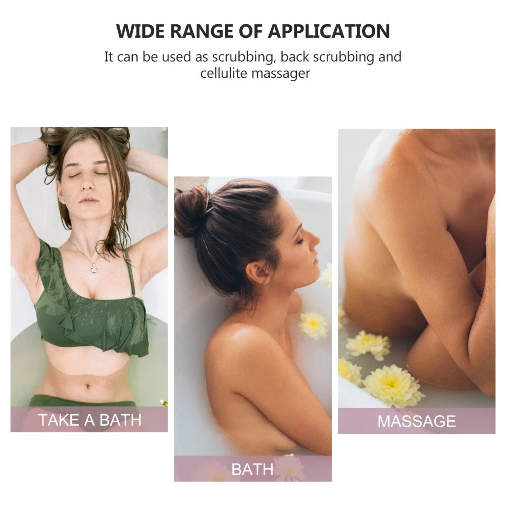 Bath Brush Exfoliating for Body Elderly Baby Back Wash Scrubber