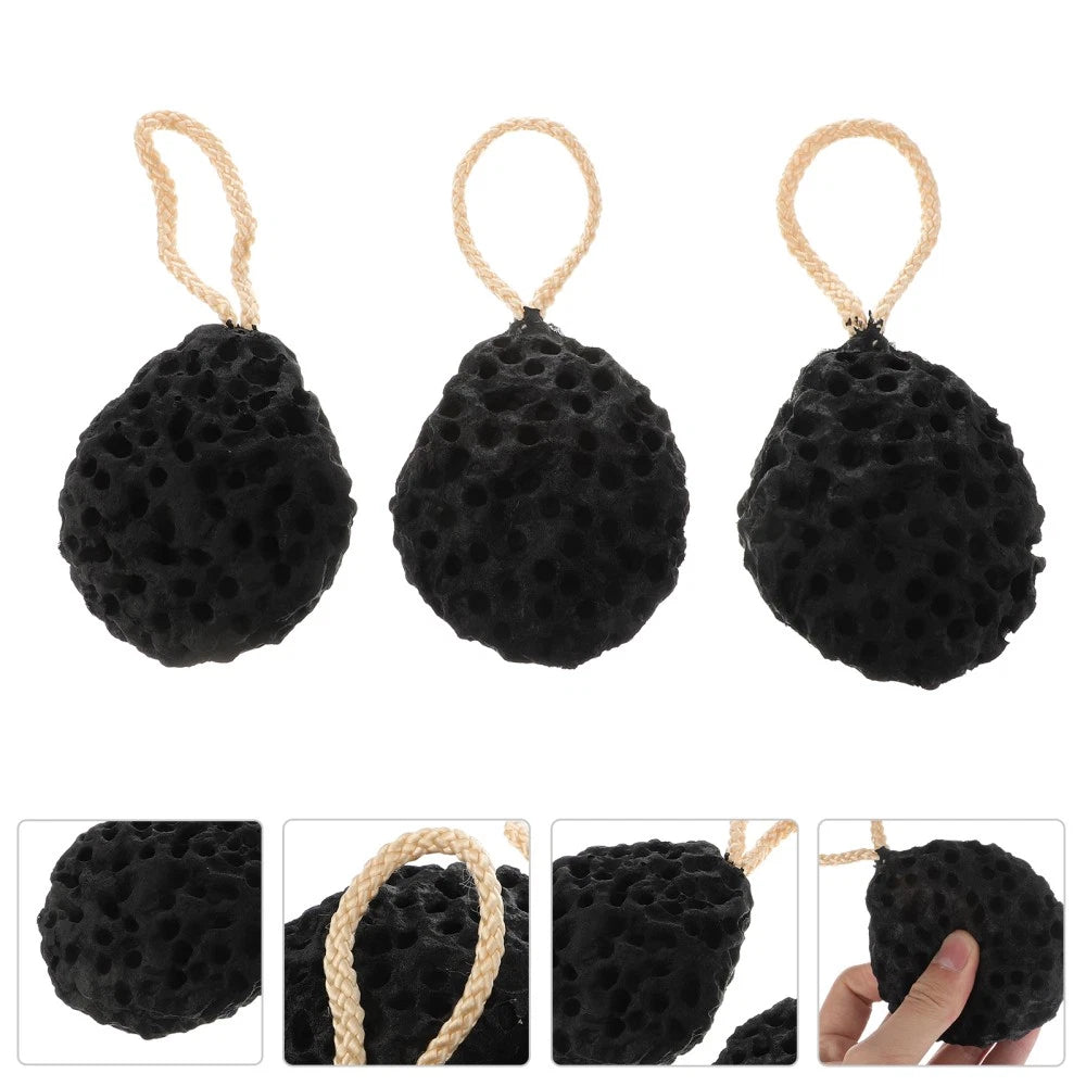 2 PCS Sponge Bath Wipe Exfoliating Shower Body Scrubber