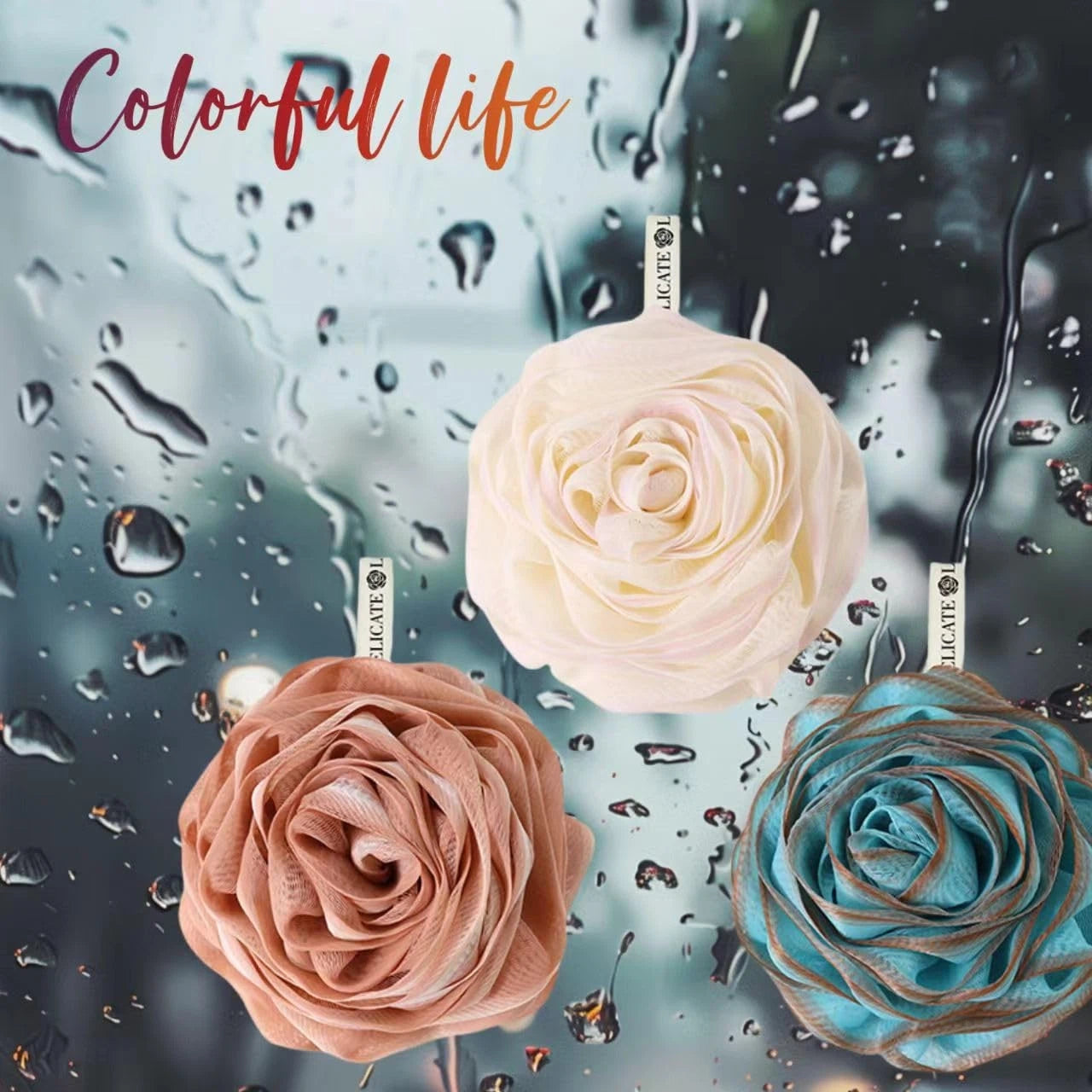 Loofah-Bath-Sponge-Extra Large-75g, Shower Body Wash for Women, Soft Mesh Col...