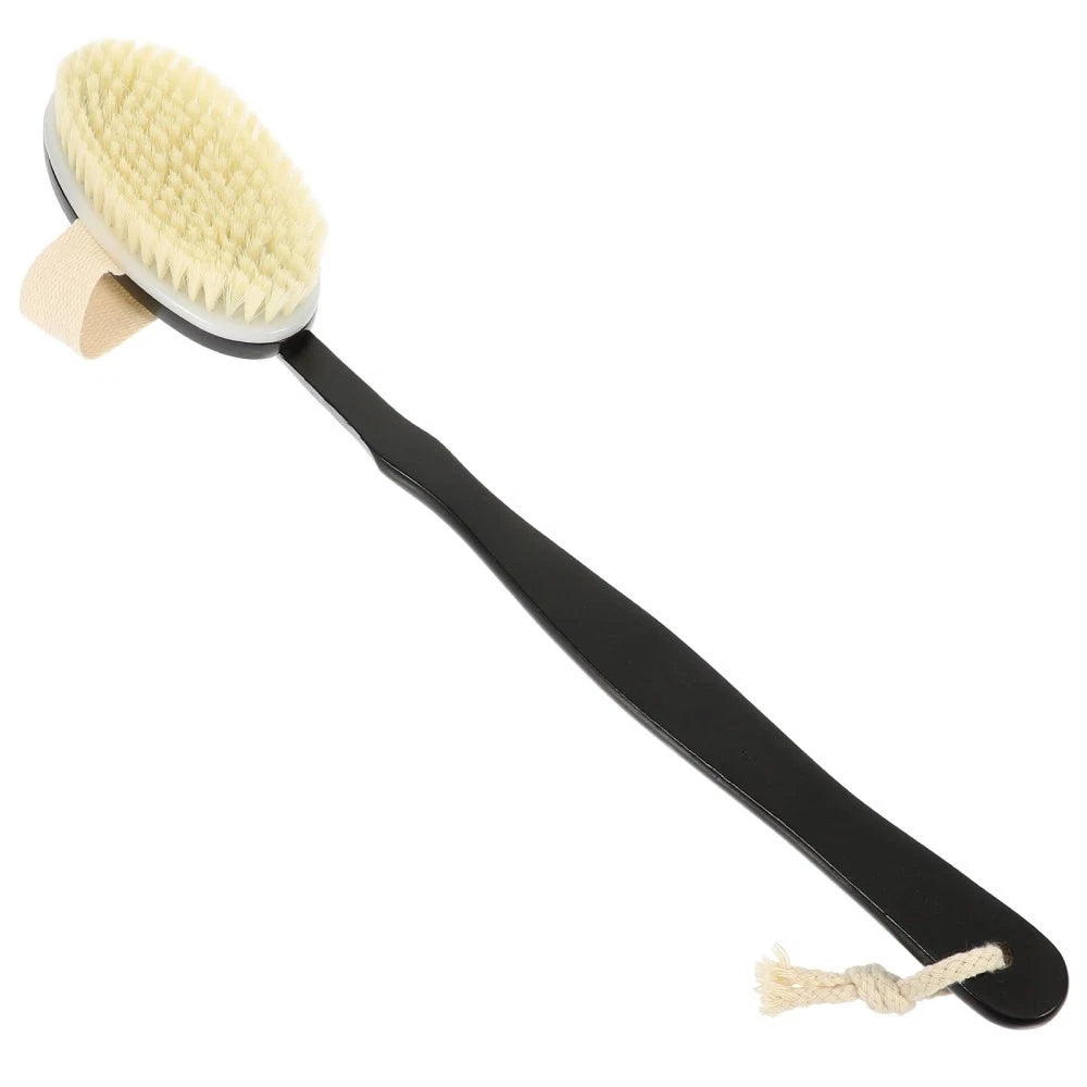 Bend Handle Bath Brush Back Exfoliator Long Handled Shower for Body