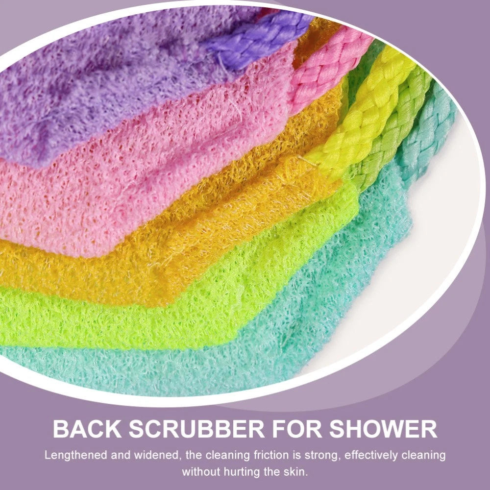3 Pcs Bath Towel Child Back Brush for Shower Exfoliating Scrubber Exfoliator