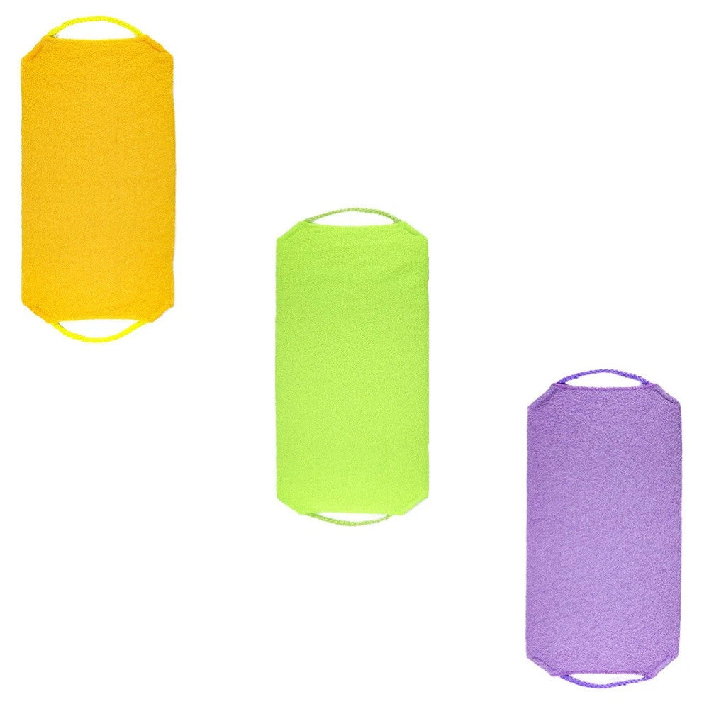 3 Pcs Bath Towel Child Back Brush for Shower Exfoliating Scrubber Exfoliator