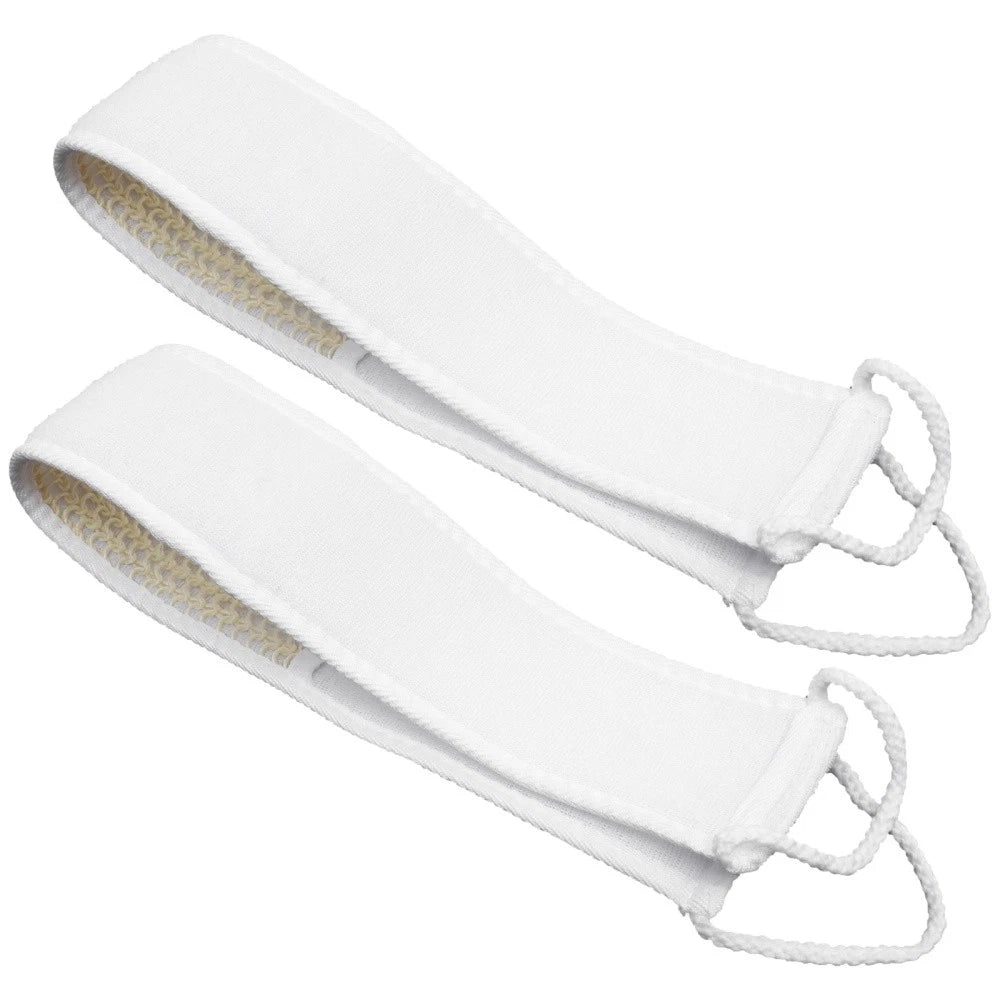 2 Pcs Shower Strap Shower Brush Bath Pouf Shower Puff Shower Loofah