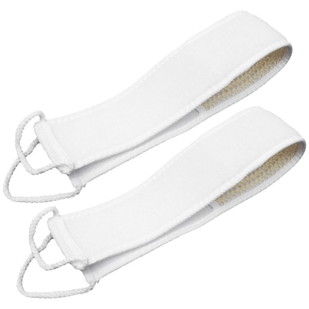 2 Pcs Shower Strap Shower Brush Bath Pouf Shower Puff Shower Loofah