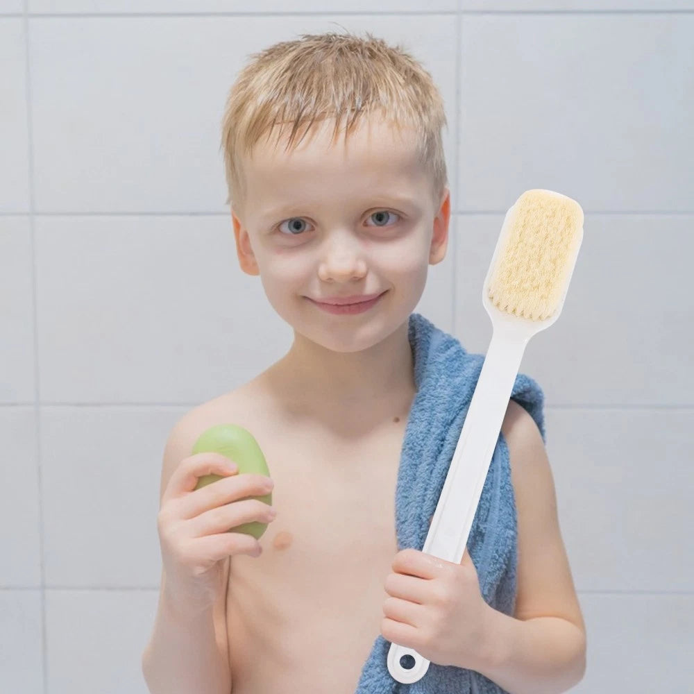 Back Scrub Brush Bath Shower Body for Bathroom Scrubber with Long Handle