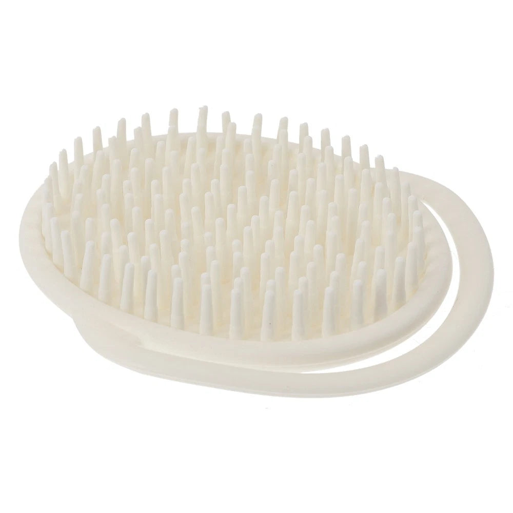 Bathing Hair Brush Newborn Child Handheld Infants Shower Silicone Baby