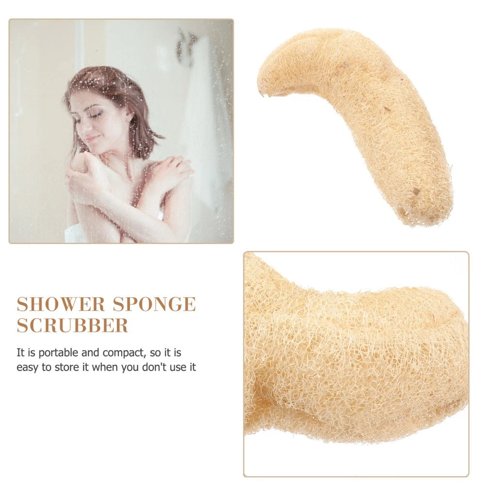 Luffa Bath Towel Loofah Sponge Scrubber Natural Exfoliating Body