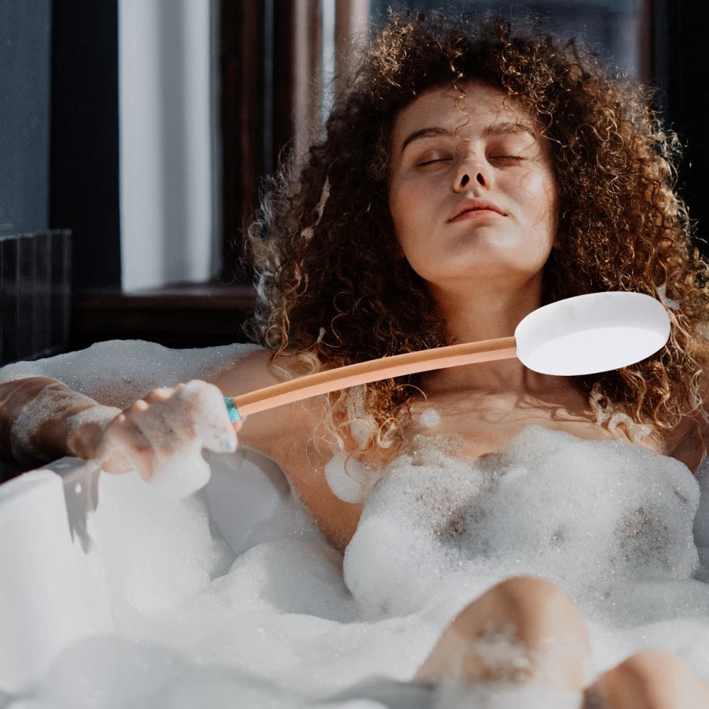 Bath Brush Exfoliating Loofah Scrubber for Body Skin Exfoliator Shower