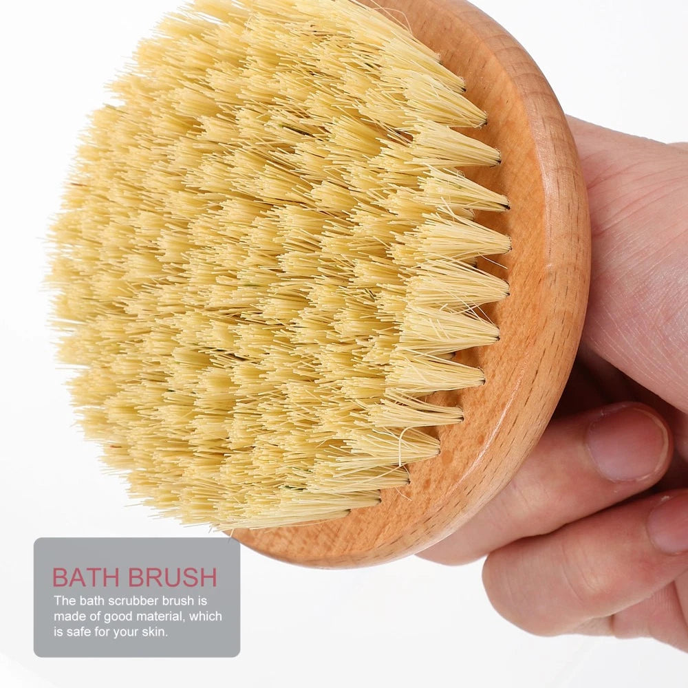 Back Exfoliator for Shower Bath Scrubber Body Bathroom Scrubbing Brush