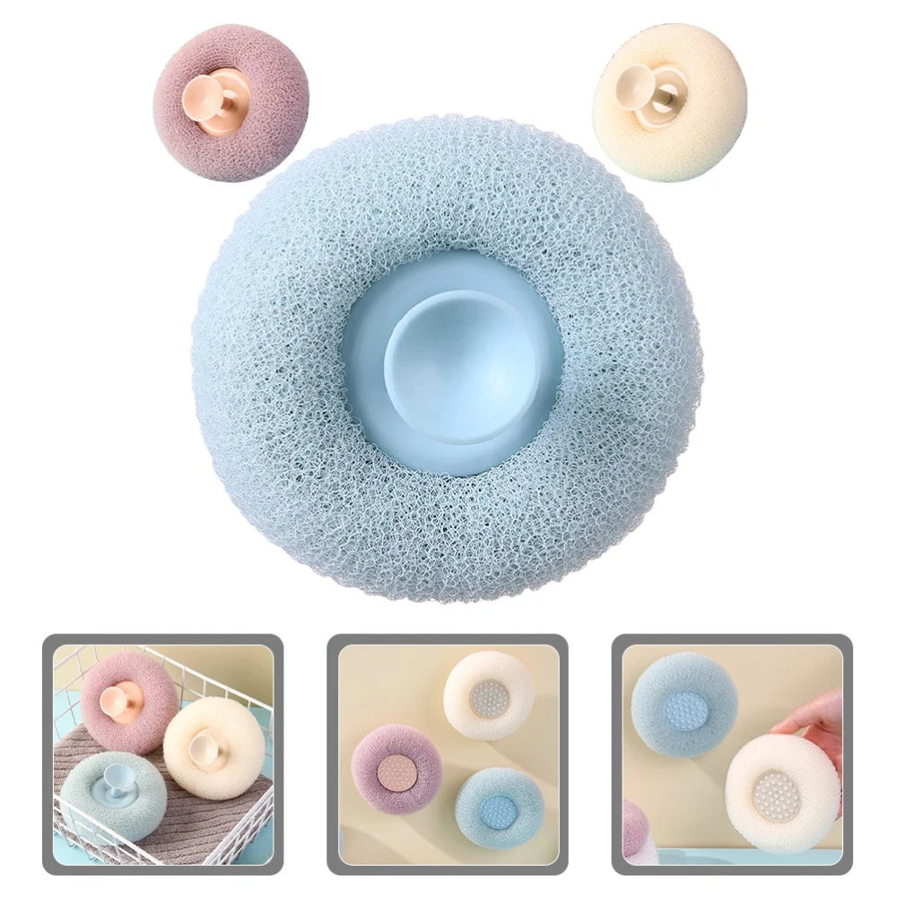 3 Pcs Bath Brush Miss Body Scrubbers for Bathing Stuff Women Accessories