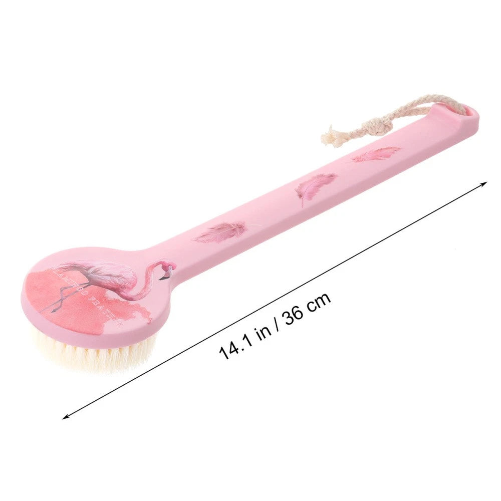 Body Exfoliator Bath Brush Exfoliating Bath Body Scrub Brush Printed Both Brush
