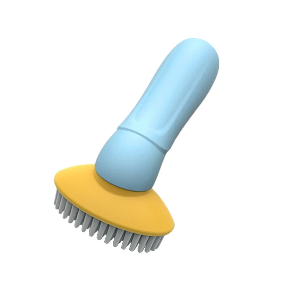 Set of 2 Pet Bath Brush Pets Massager Comb Dog Bathing Tool Dogs