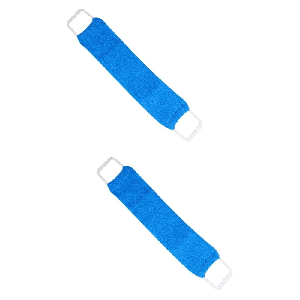 2 Pack Bath Towel Exfoliating Back Shower Man Miss Scrubber Brush