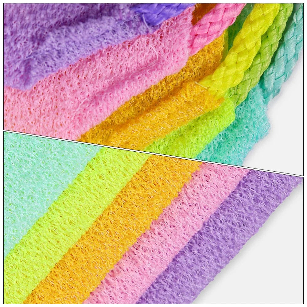 3 Pcs Bath Towel Child Back Brush for Shower Exfoliating Scrubber Exfoliator