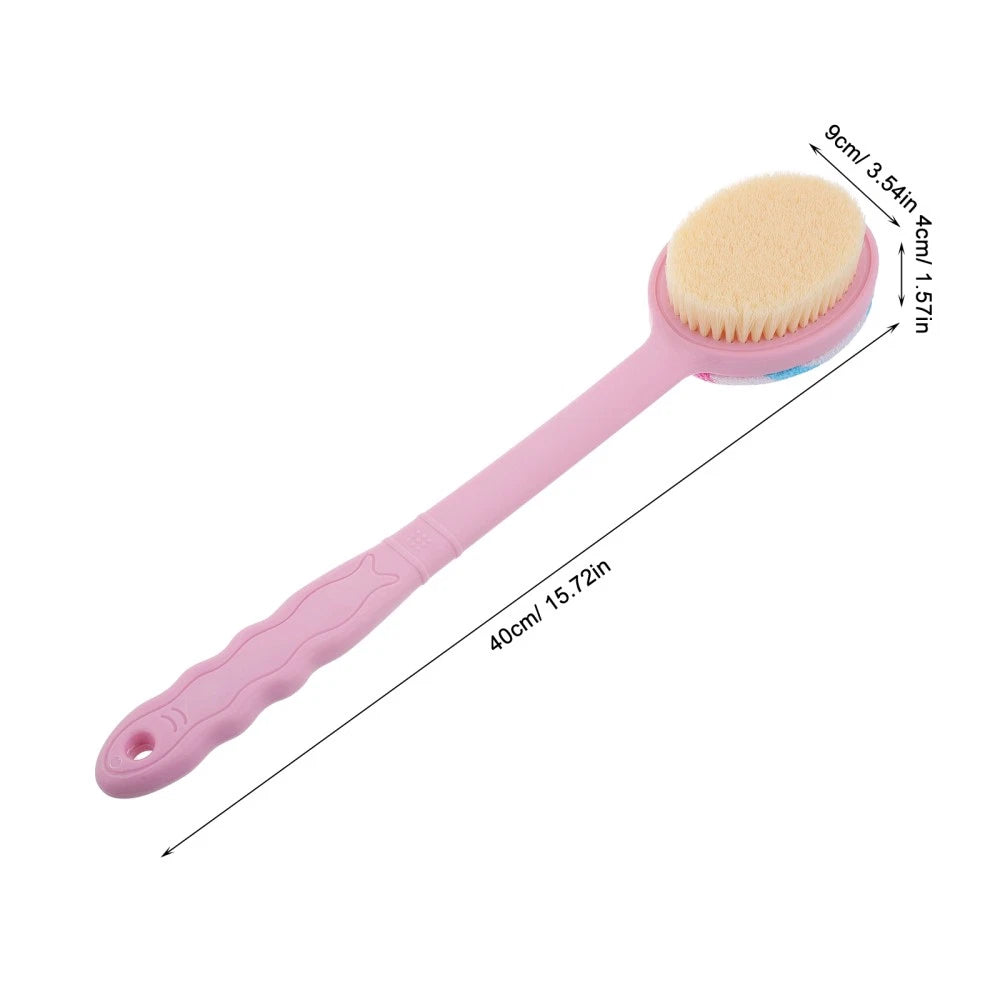 Bath Brush Accessories for Disabled People Body Exfoliator Scrubber