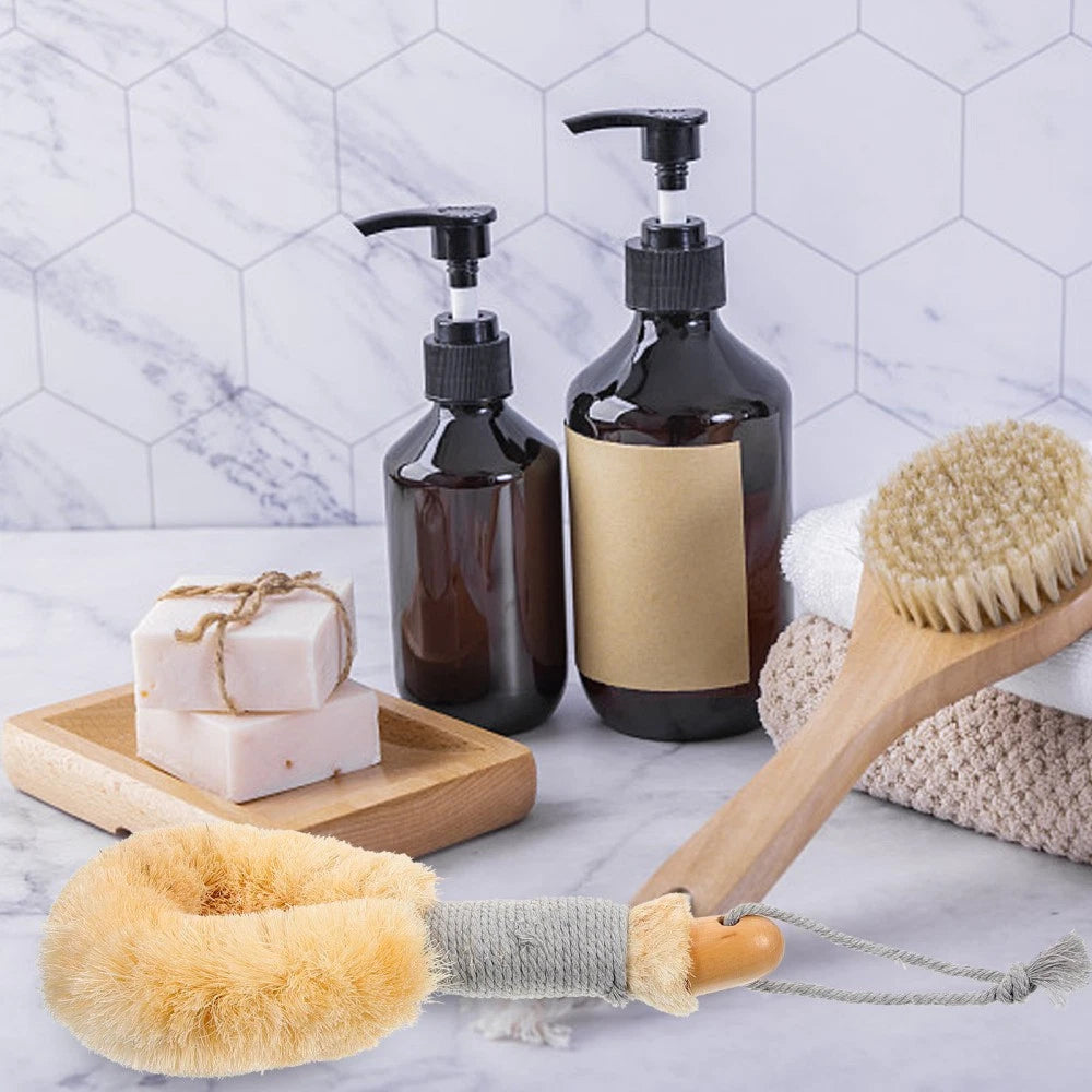 Bath Brush Back Scrubber Shower for Body Exfoliating Brushes Washing