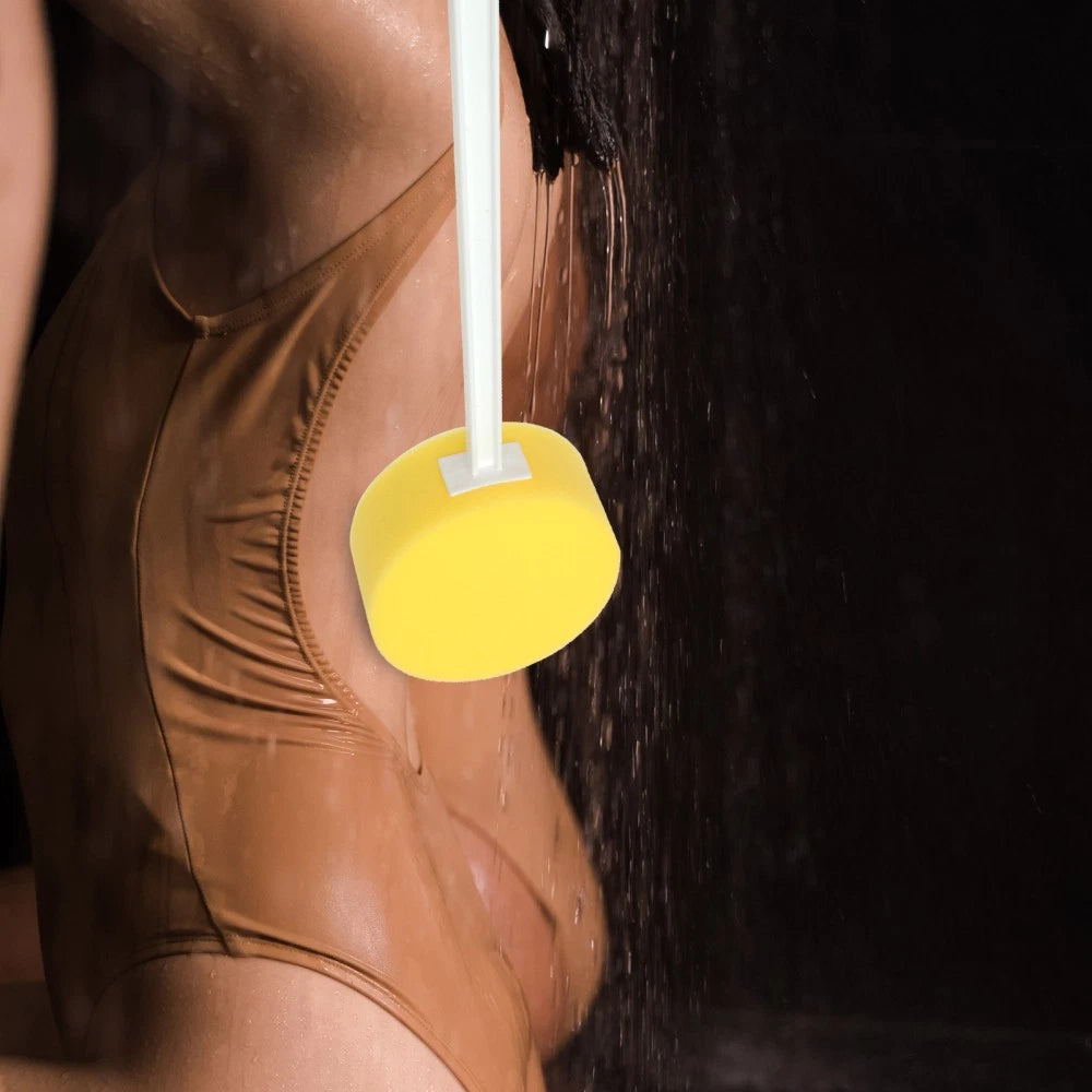 Back Brush Long Handle Scrub Women's Elder Bath Scrubber for Shower Body