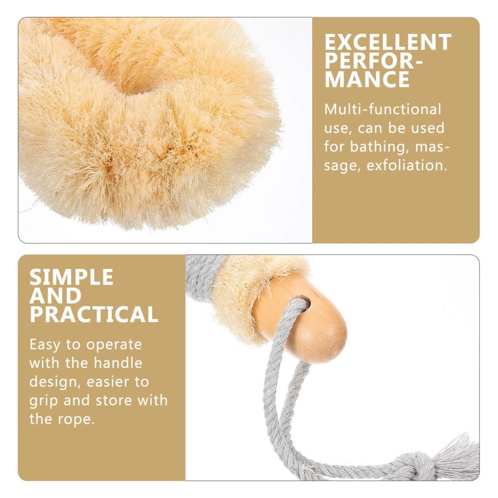 Bath Brush Back Scrubber Shower for Body Exfoliating Brushes Washing