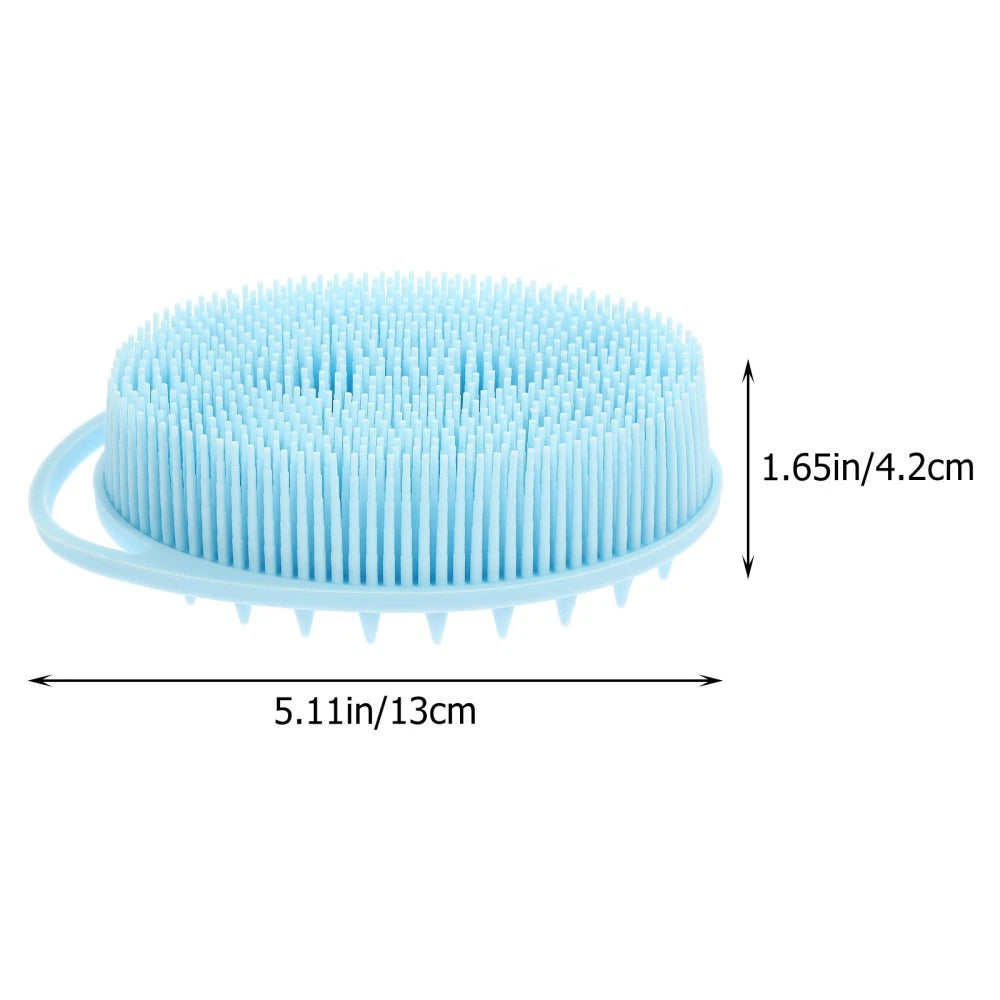 Bath Child Bathing Scrubber Double-sided Silicone Cleaning