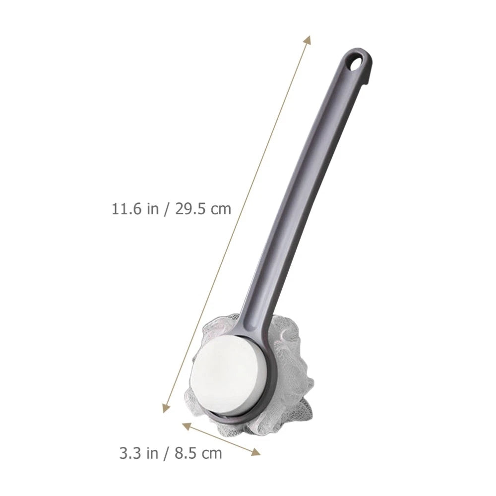 Bath Ball Brush Child Back Scrubber for Shower Exfoliating with Handles