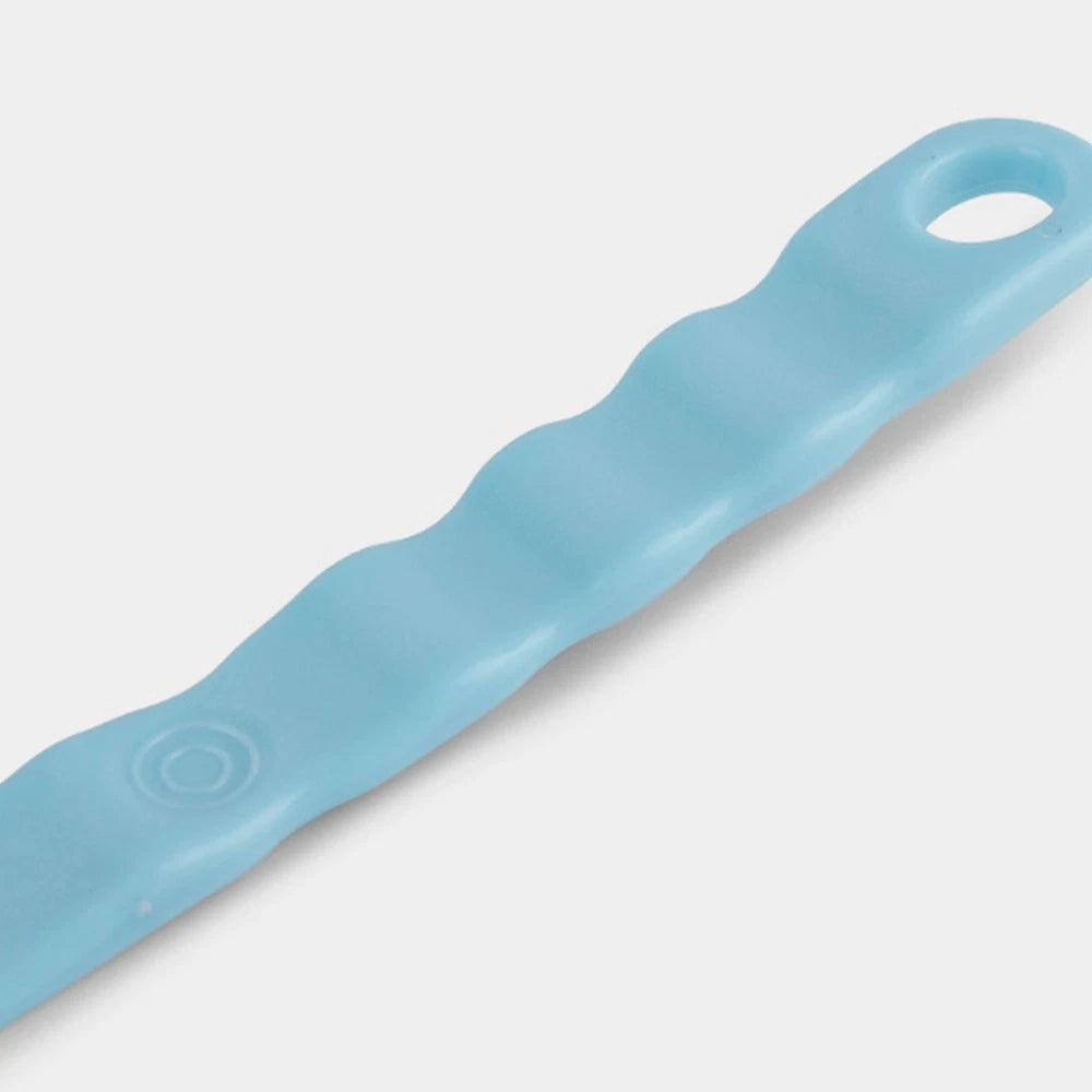 2 Pcs Back Rub Bath Brush Body Shower Scrubber Flower Long Handle