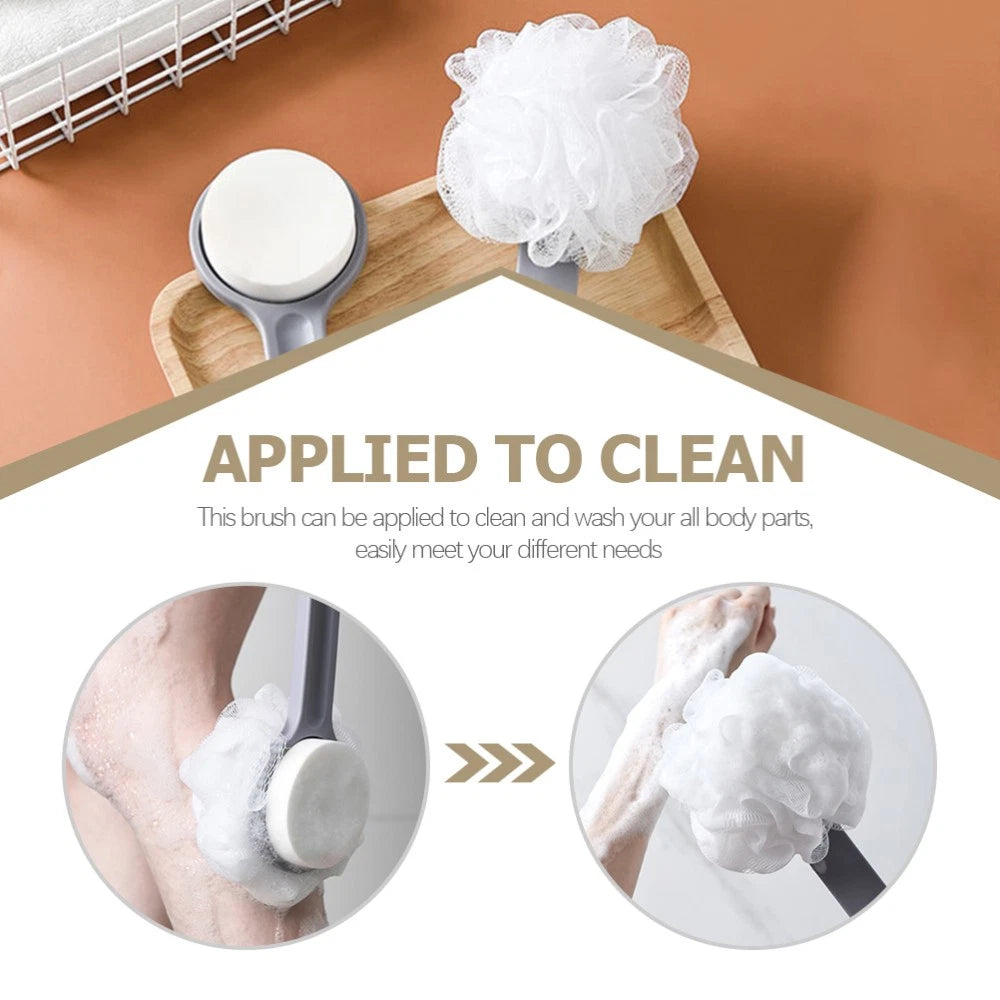 2 Pack Bath Ball Brush Child Exfoliating for Body Shower Scrubber Exfoliator