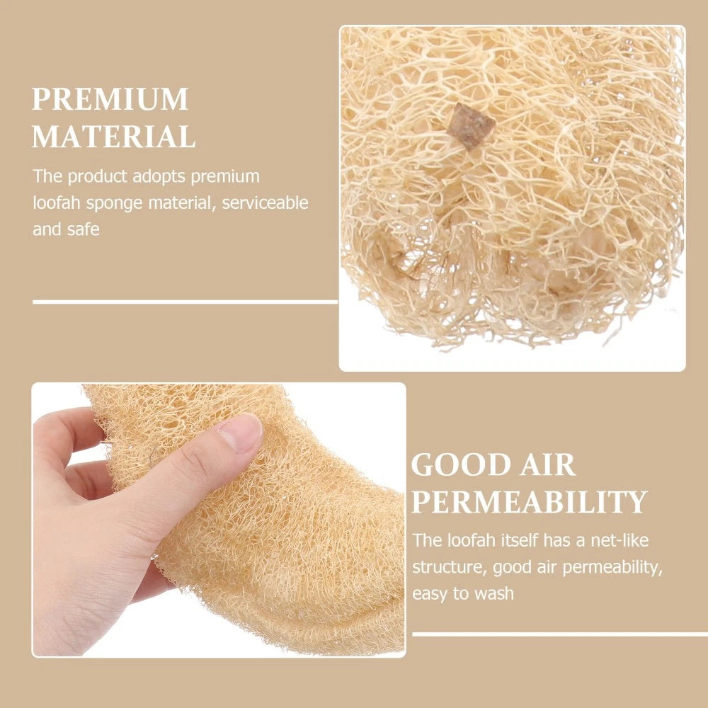 Loofah Sponge Back Scrubber Luffa Bath Towel Large Natural Shower Body