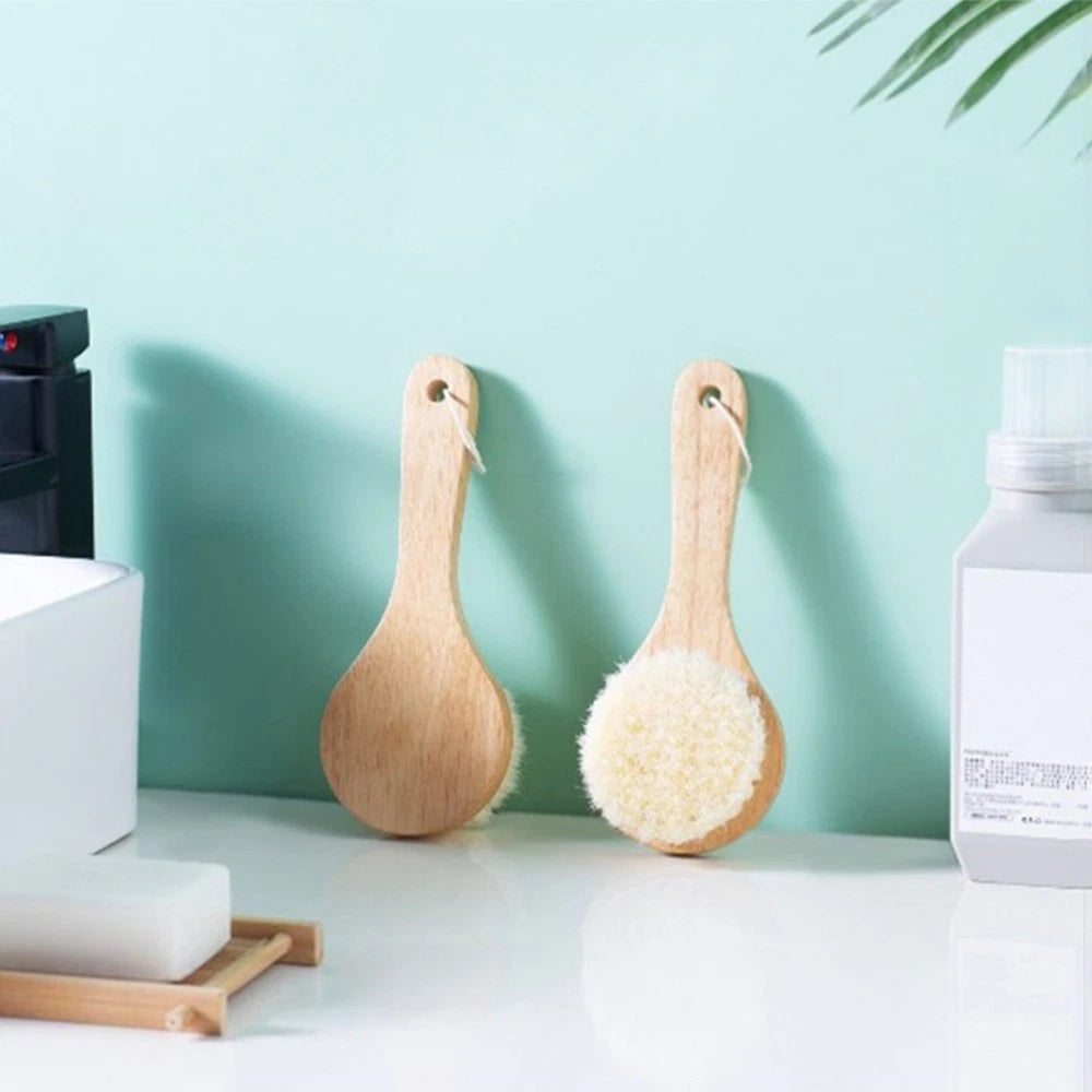 Bath Shower Scrubber Exfoliating Body Scrubber Shower Loofah Brush