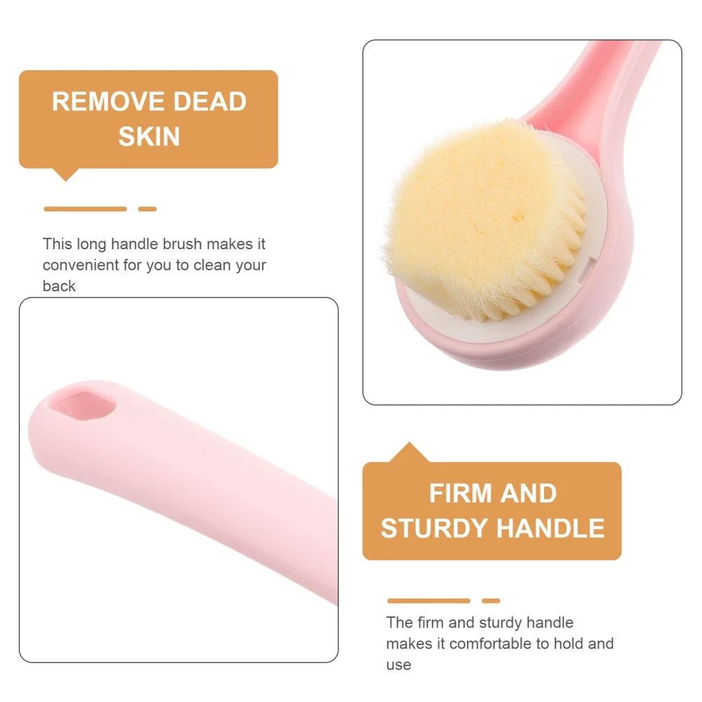 Bath Brush Elder Girl Back Washers for Shower Cleaner Cream Applicator Brushes