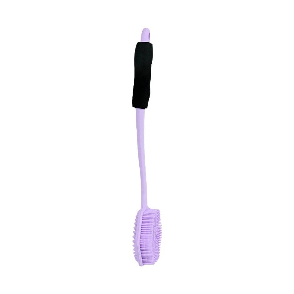 Thickened Silicone Shower Brush Anti Slip Back Scrubber Bathing Brush  Bathroom