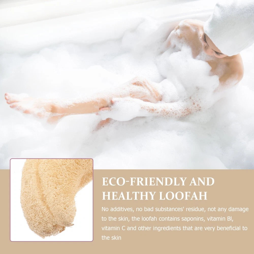 Loofah Sponge Back Scrubber Luffa Bath Towel Large Natural Shower Body