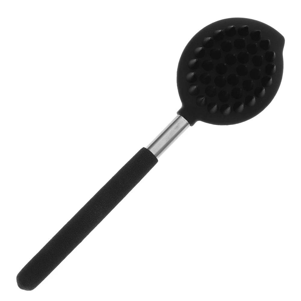 Silicone Bath Brush Back Scrubbing Shower Man Scrubber for Bathroom Body