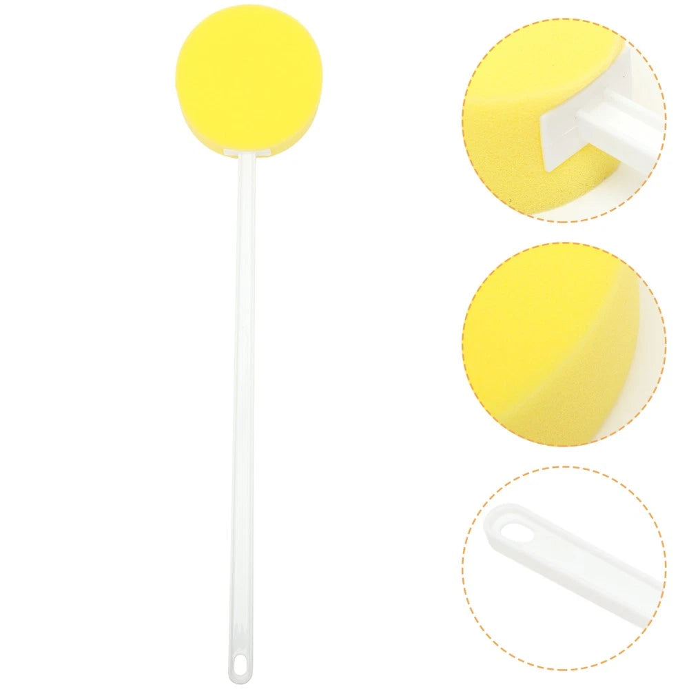 Back Brush Long Handle Scrub Women's Elder Bath Scrubber for Shower Body