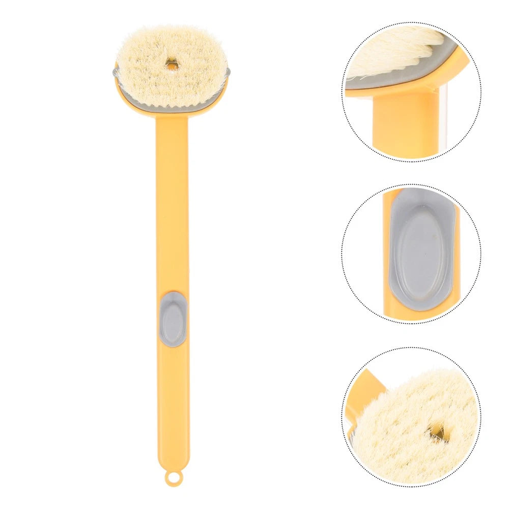 Long Handle Scrub Brush Miss Bath for Back Body Scrubber Men Exfoliating