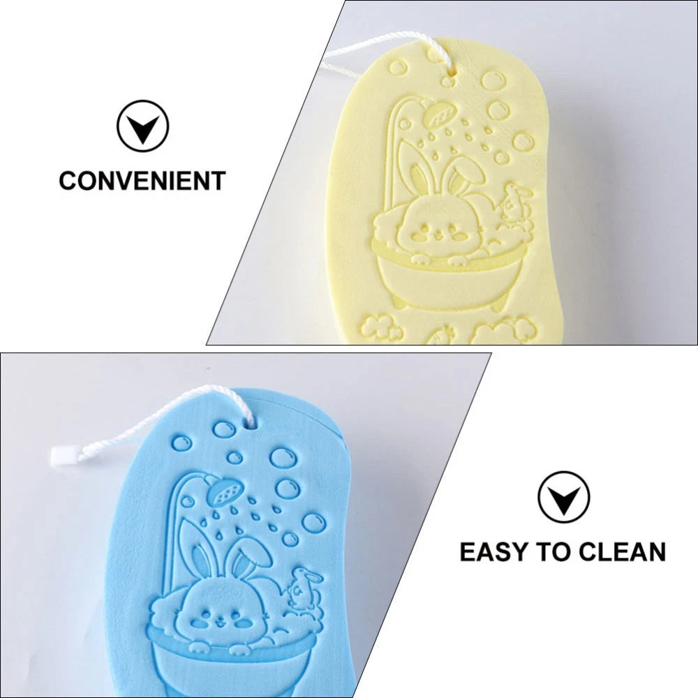4 Pcs Bath Sponge Child Shower Loofah Sponges for Children Soft Baby Brush