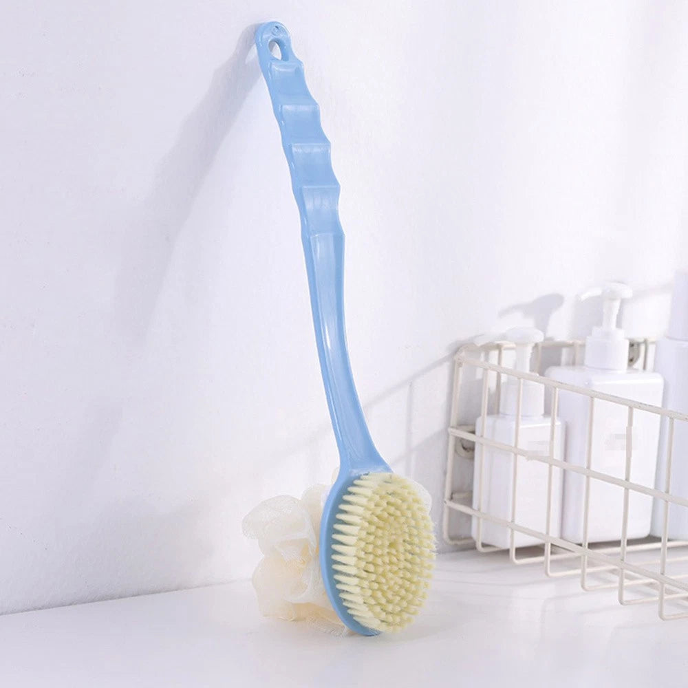 3Pcs Handle Bath Brush Hair Double Sided Bath Brush Multifunction Bath