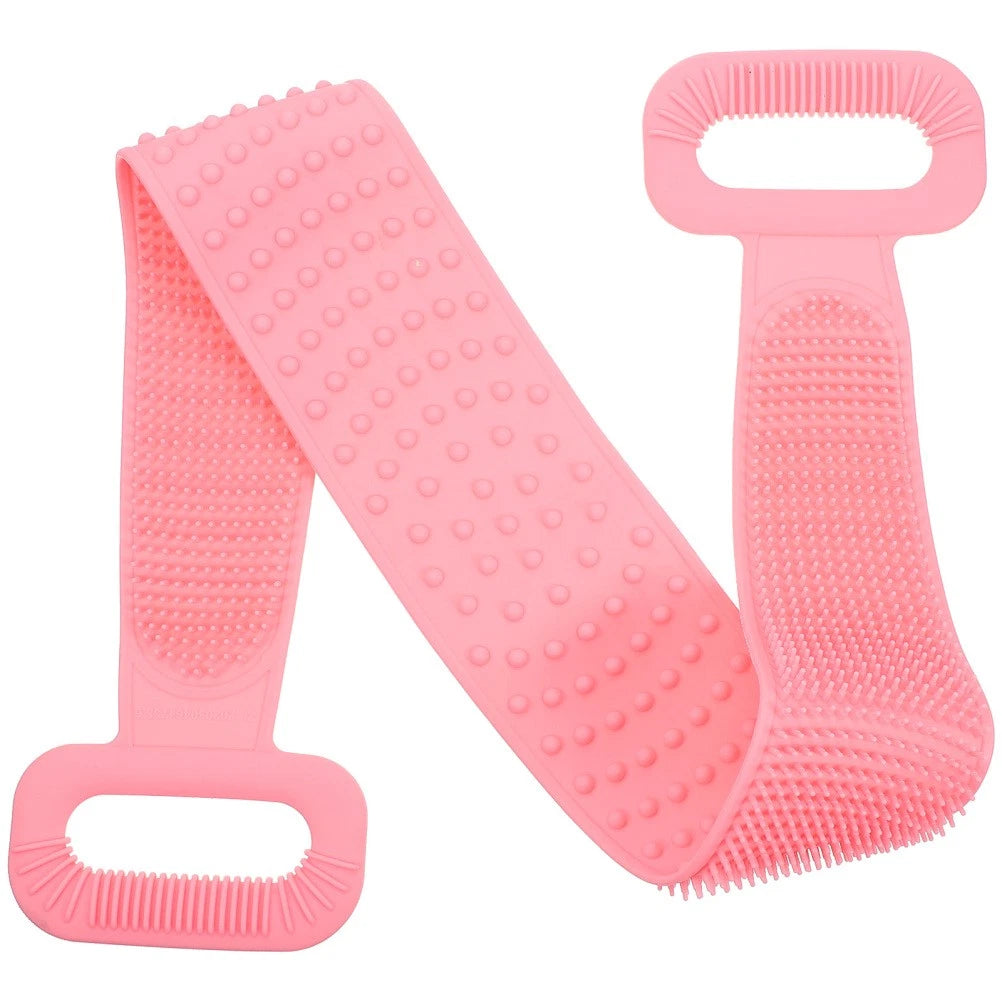 Bath Towel Pull Back Strip Baby Man Brush for Shower Cleaning Rub