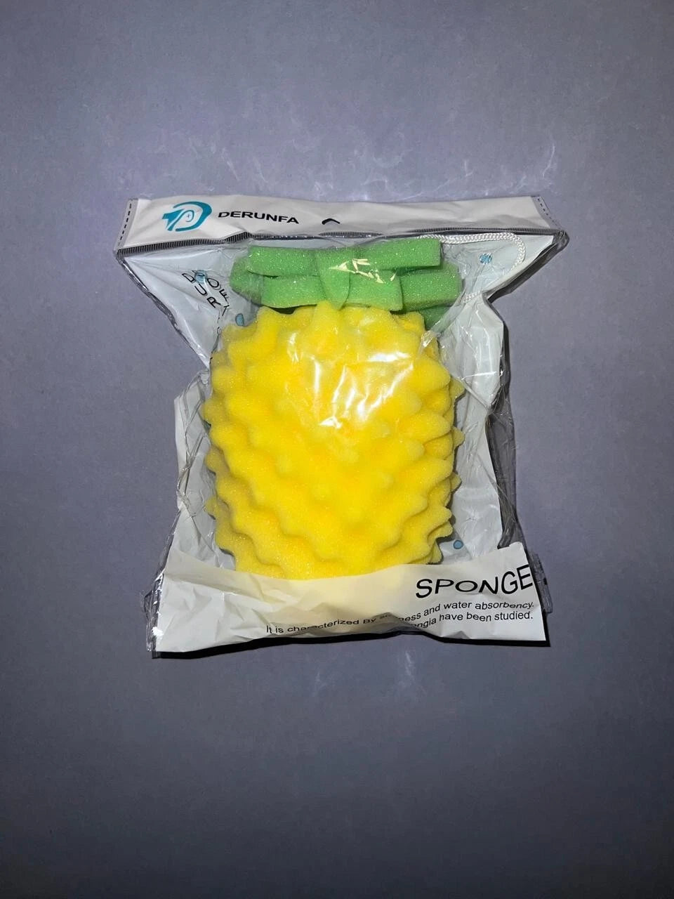 Bath Sponge Pineapple Shaped Cute Super Soft Body Cleaning Bath Sponge