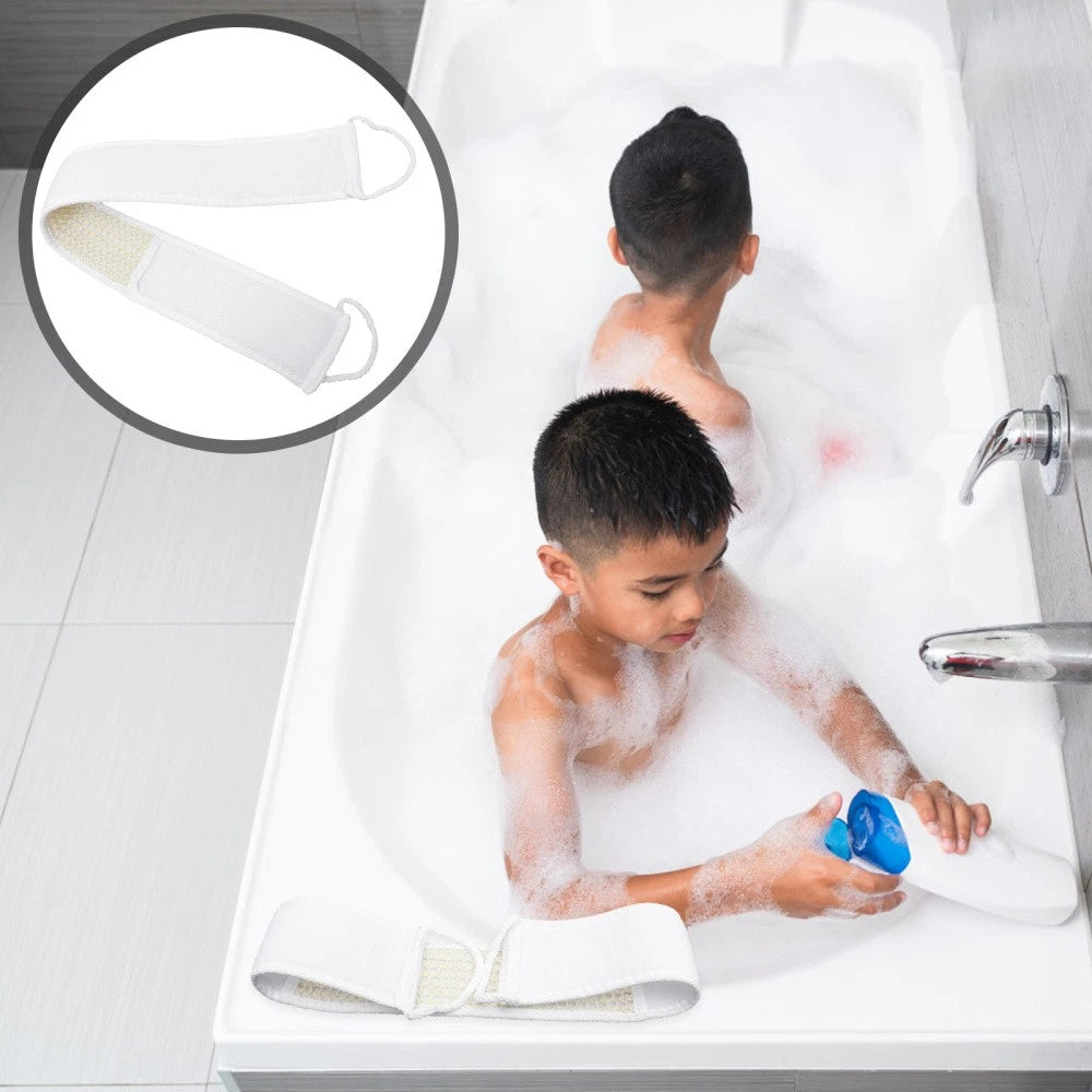 2 Pcs Shower Strap Shower Brush Bath Pouf Shower Puff Shower Loofah