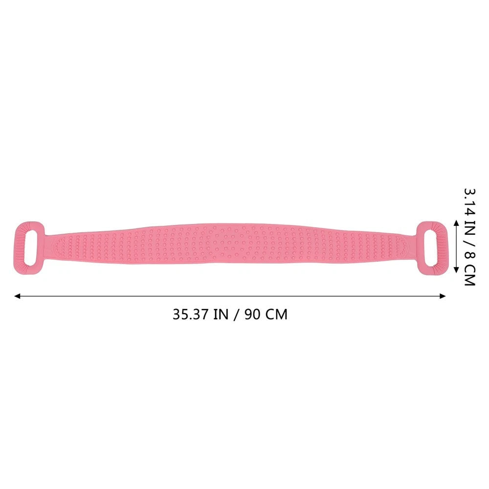 Bath Towel Pull Back Strip Baby Man Brush for Shower Cleaning Rub