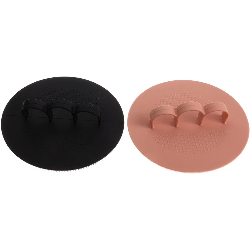 2Pcs Household Scalp Brush Portable Bathing Brush Head Bathing Brush Head