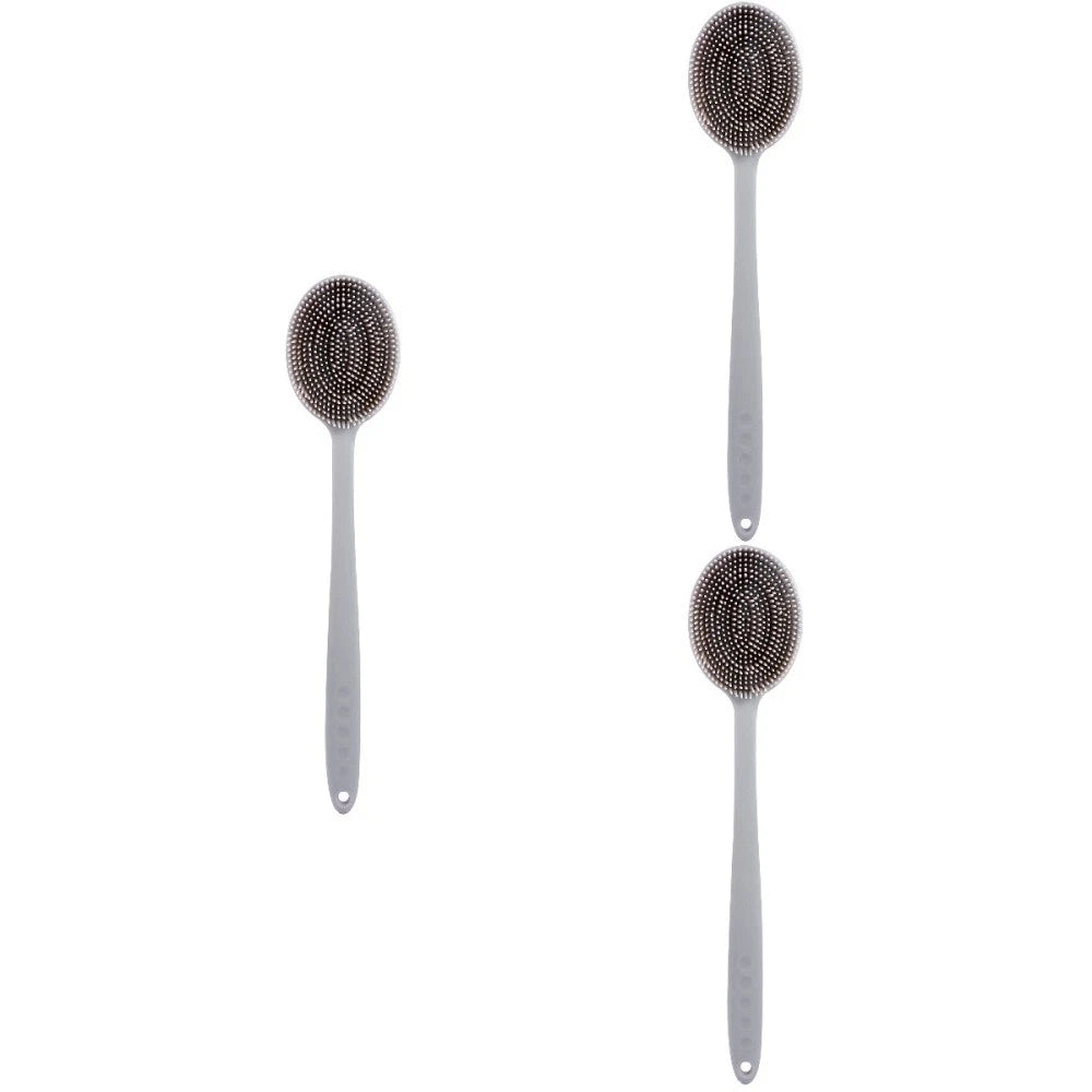 3 pcs  Bath Brush Body Massage Brush Bathroom Shower Brush Whole Body Scrubber