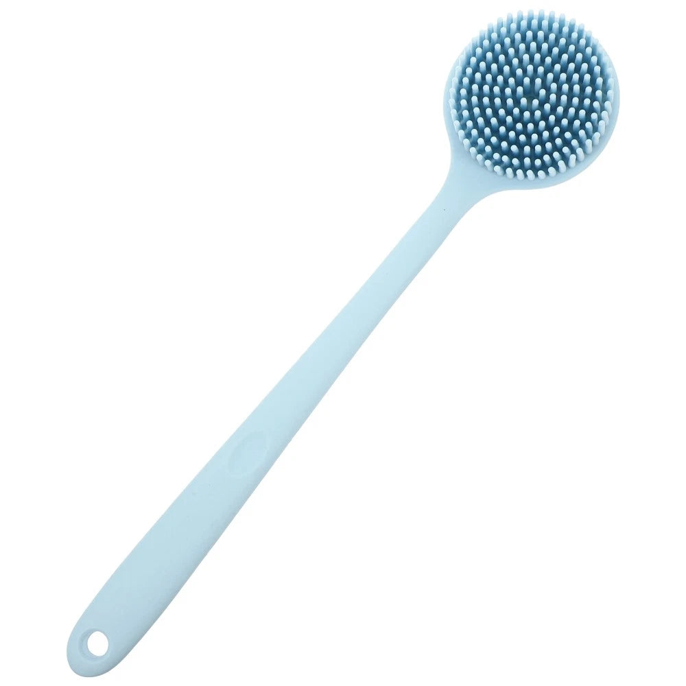 Silicone Bath Brush Man Flexible Scrubber Massage for Shower