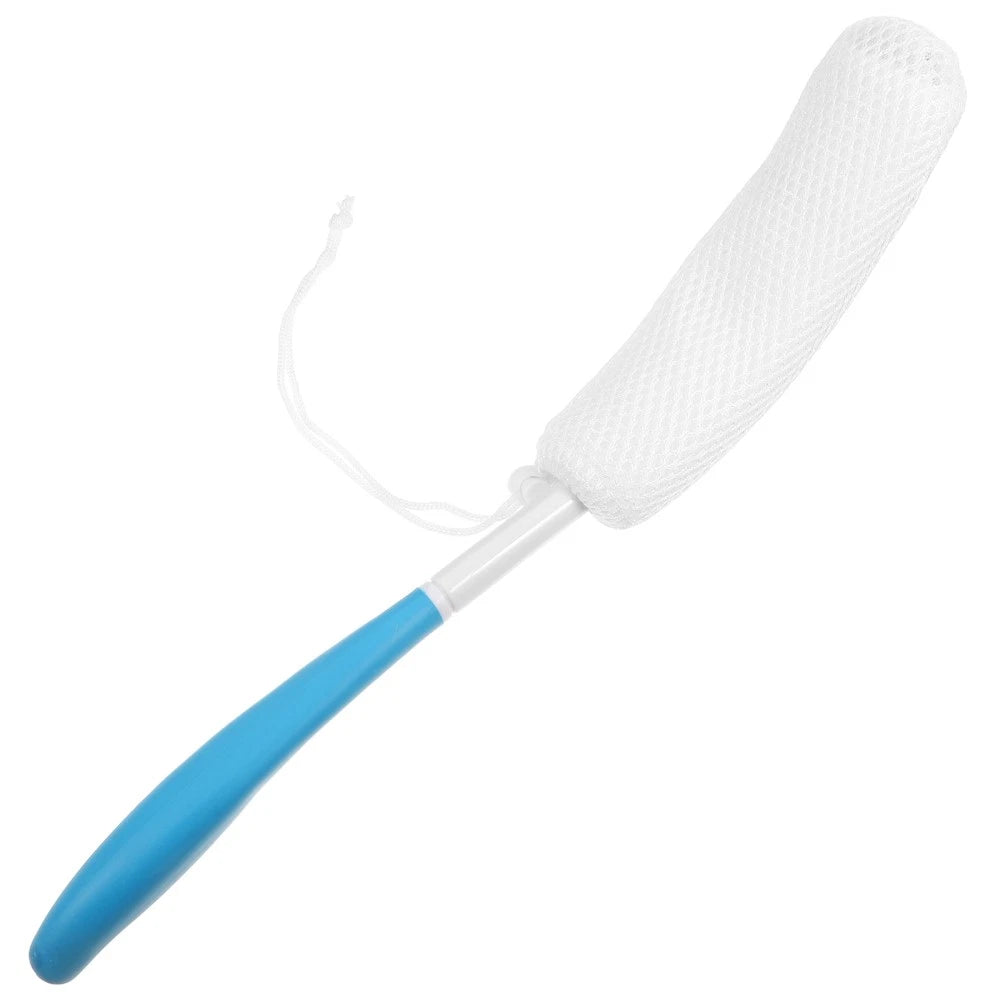 Brush Shower Tool Portable Shower Back Scrubber with Handle Body